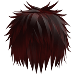 Spiky Emo Messy Vkei Hair In Red