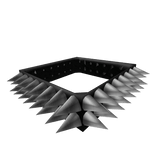 Spiky Studded Basic Emo Biker Bracelet