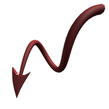 Spiral Demon Tail Red