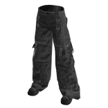 Split Denim Jeans w/ Boots