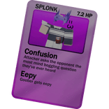 Splonk Trading Card