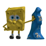 Sponge-Bob Freakbob Shoulder Pal Meme