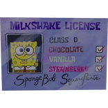 Spongebob Milkshake License