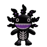 Spooky Axolotl Shoulder Pal