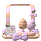 . ‿ ♡ spooky halloween cotton candy tray stand