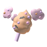 . ‿ ♡ spooky halloween sprinkle cotton candy !