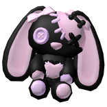 . ‿ ♡ spooky stitched button bunny halloween p