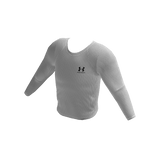 Sport Compression Long Sleeve White Shirt