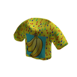 Spotty Yellow T Shirt With Banana Design