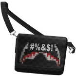 Sprayground Front Designer Bag (Black V3)