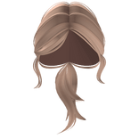 Spring Wavy Low Ponytail [Blonde]