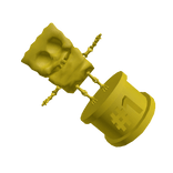 Square Skelly Gold Trophy