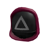 Squid Game Guard Mask Triangle