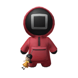 Squid Game Pink Guard Backpack