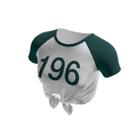 SquidGame(No.196) Tie Crop Top