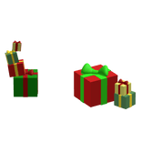 Stacked Christmas Presents