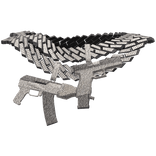 Stacked Iced Out Toy Chain 