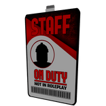 STAFF ID BADGE