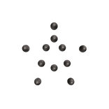 Star Chest Dermal Piercings