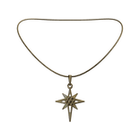 Star Flower Necklace in Gold