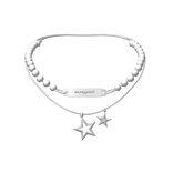 Star Layered Bead Necklace