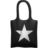 Star Tote Bag Black