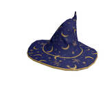 ♾️ Starry blue wizard hat (PBR)