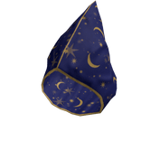 ♾️ Starry blue wizard hood (PBR)