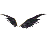 Starry Mardi Gras Wings