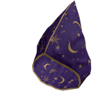 ♾️ Starry Purple wizard hood (PBR)