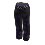 Starry trousers [Black/Purple]
