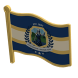 State of Ridgeway Flag Lapel Pin