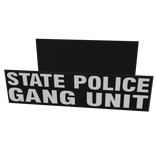 State Police Gang Unit LBV Patches