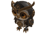 Steampunk Mechanical Owl