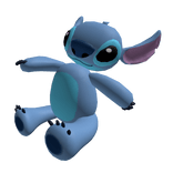 Stitch alien Giant Hug Plush blue