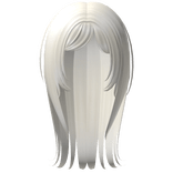 ୨ৎ straight hime w/ wispy side bangs in beige