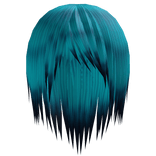 straight ice blue long japanese/vkei hair 