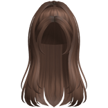 Straight Layered High Ponytail Brown