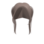 ♡straight long  pigtails in light brown