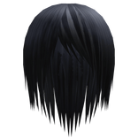 straight midnight blue long japanese/vkei hair 