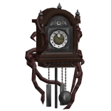 Strange Vecna Clock Scary Halloween Black