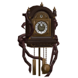 Strange Vecna Clock Scary Halloween Black