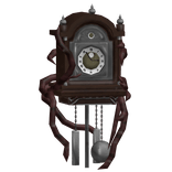 Strange Vecna Clock Scary Halloween Black