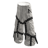 Strapped Emo Pants Beige