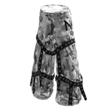 Strapped Emo Pants White Snow Camo