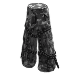 Strapped Emo Pants Winter Camo