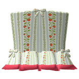 strawb dress w stripes