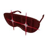 Strawberry Elephant Glasses | Red Visor