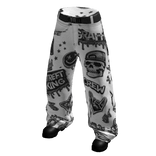 ✅🔴Street King Baggy Pants🔴✅ Graffiti Urban Skull