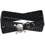 Streetwear Skull Diamond Belt